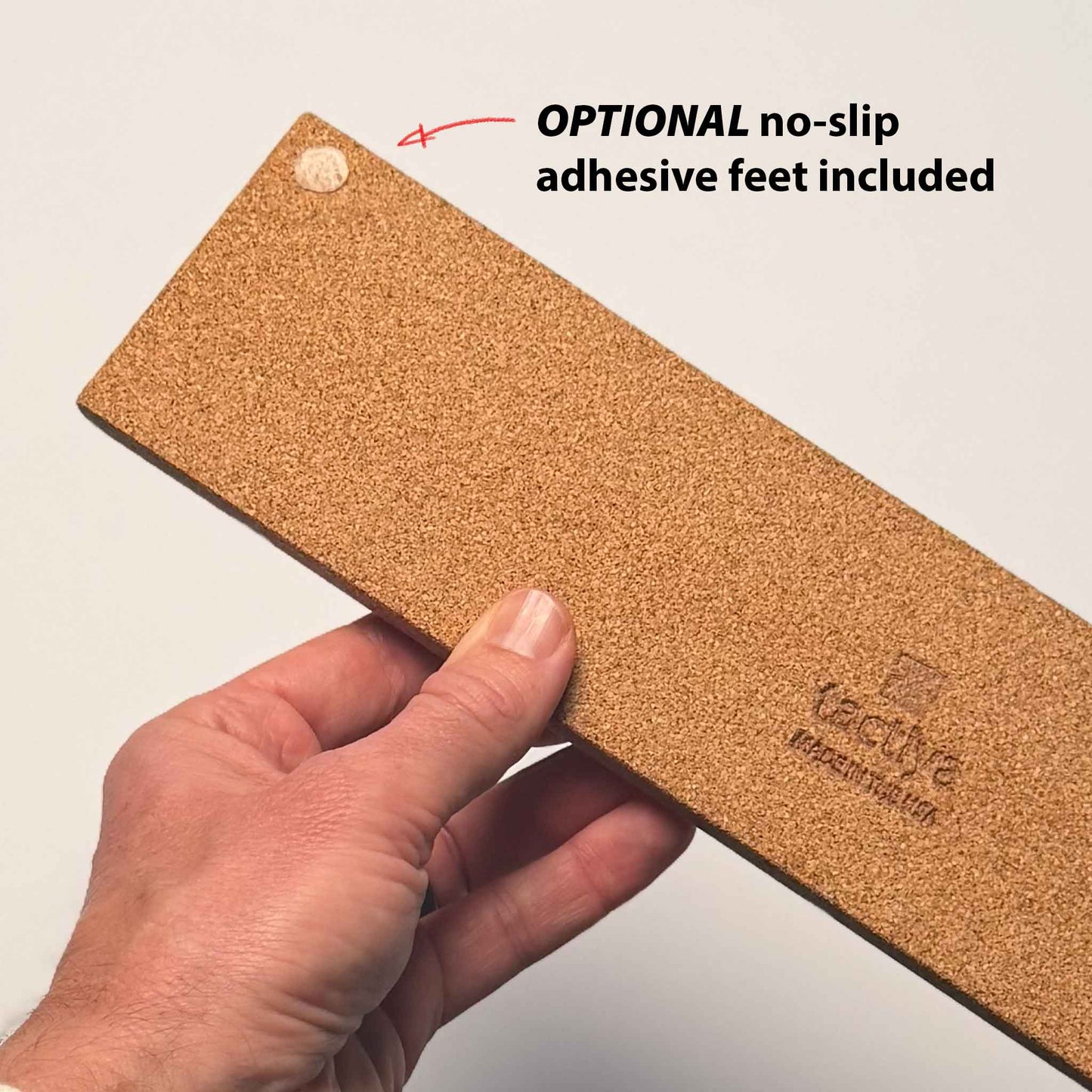 Solid Cork Wrist Rest for Keychron Split Q11 Mechanical Keyboard