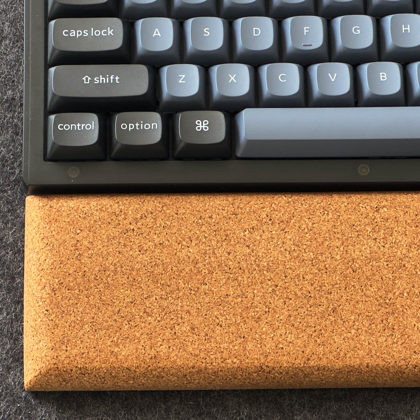 Ergonomic Cork Keyboard Wrist Rest Custom Sizes