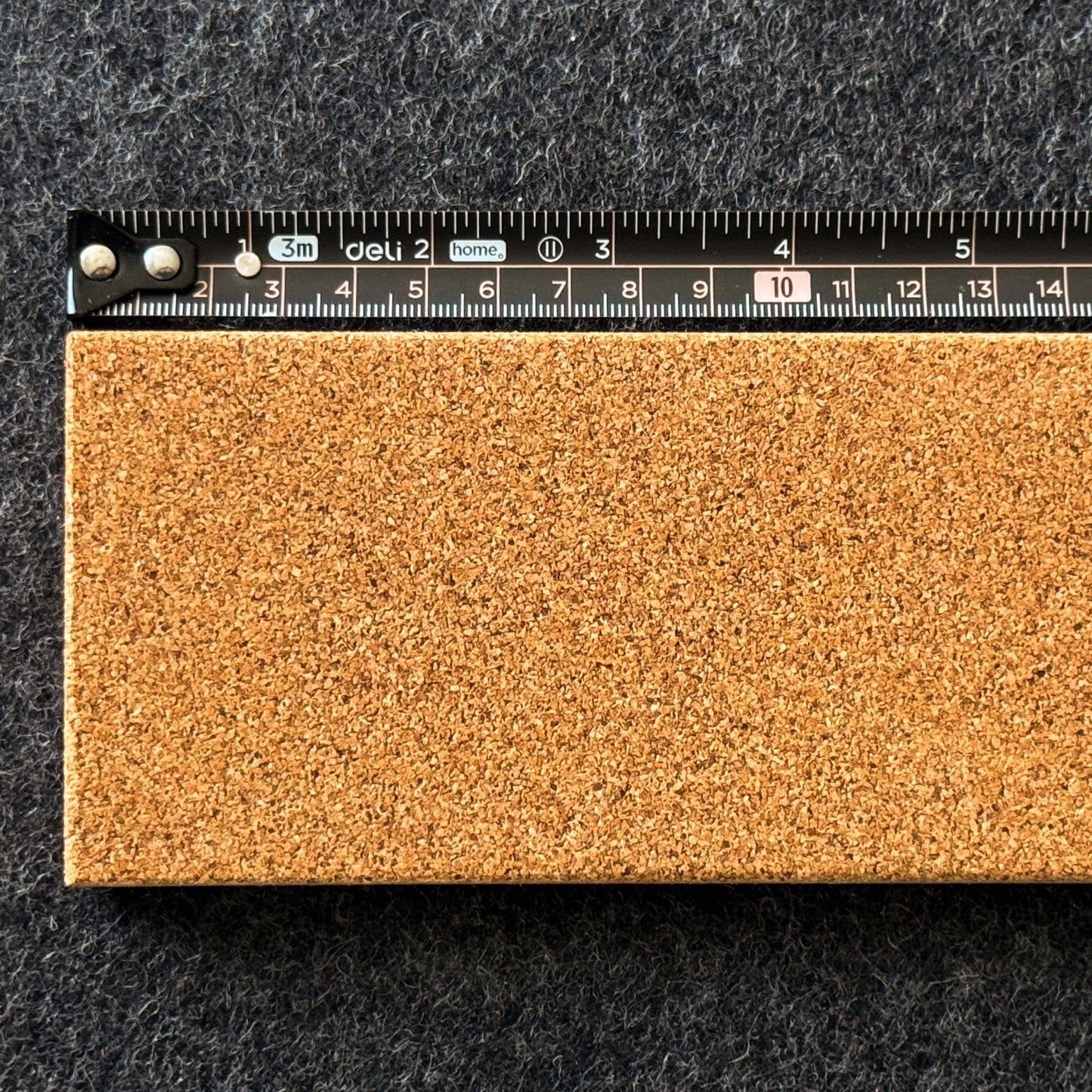 Slim Cork Wrist Rest for Keyboard and Mouse
