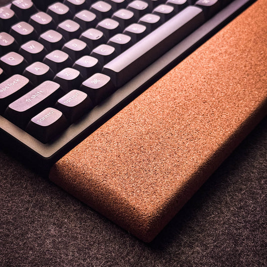 Ergonomic Cork Keyboard Wrist Rest Custom Sizes