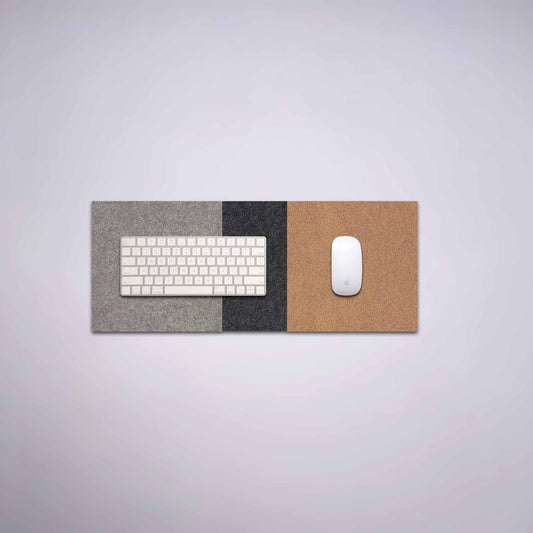 The Flow Grey & Cork Composer Mat Bundle