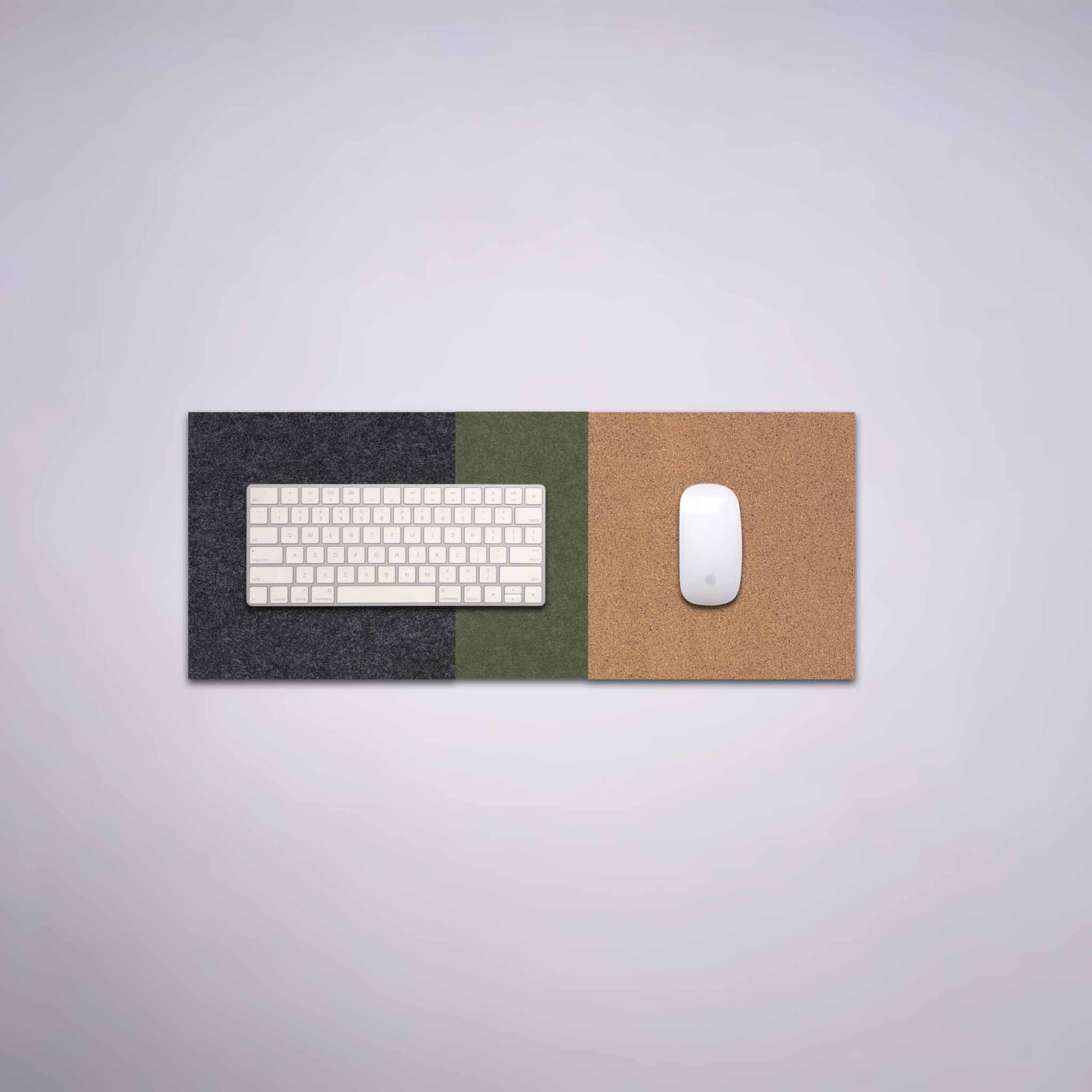 Flow Grey Green & Cork Composer Mat Bundle