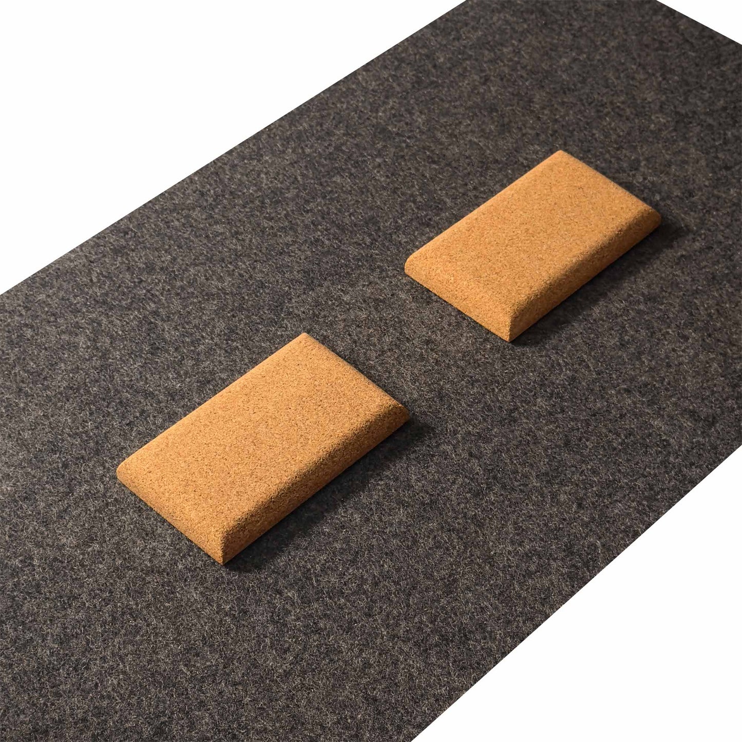 Solid Cork Wrist Rest for Split Keyboards