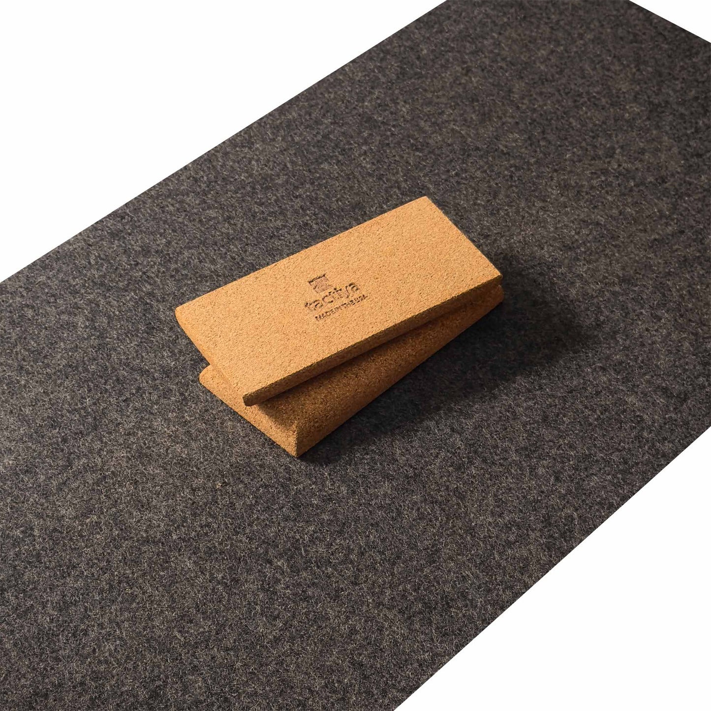 Solid Cork Wrist Rest for Split Keyboards