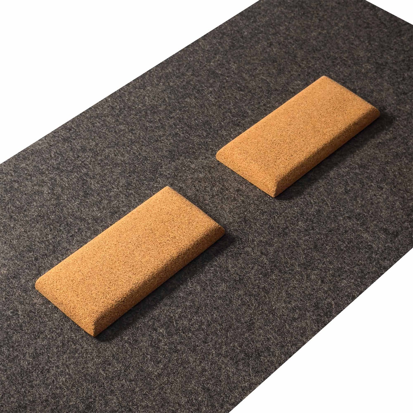 Solid Cork Wrist Rest for Split Keyboards