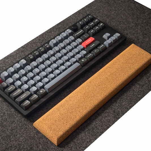Ergonomic Cork Keyboard Wrist Rest Custom Sizes