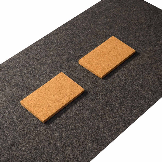 Low Profile Cork Wrist Rest for Split Keyboards